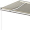 vidaXL - Luifel - handmatig - uittrekbaar - 600x350 - cm - crèmekleurig