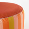 Mica Decorations Novia - Opblaasbare Poef - H37 x Ø80 cm - Oranje