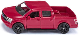 Siku Ford F150 rood metaal/kunststof rubberen banden speelgoedauto voor kinderen deuren kunnen open