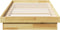 vidaXL - Bedframe - zonder - matras - 90x190 - cm - massief - hout - eiken
