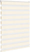 vidaXL - Zebra - rolgordijn - 105x100 - cm - stofbreedte - 100,9 - cm - marmerbeige