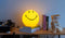 Mr Maria - Smiley® Star Light - 25 cm - dimbaar - Geel