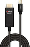Lindy 40921 - DisplayPort naar HDMI Aansluitkabel - 1.00 m - Zwart