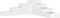 vidaXL - Plantenbak - 4-laags - 106x104,5x36 - cm - massief - grenenhout - wit