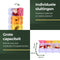 Gandria Pillendoos 7 Dagen - Pillendoosje - 7 Compartimenten - Stevige Sluiting - Multicolour