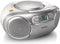 Philips AZ127/12 - Draagbare Radio CD Speler - FM Tuner en Cassette Speler - Zilver