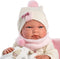 Llorens babypop meisje Nica met slaapzak 40 cm