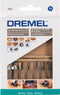 Dremel 660 - Multifunctionele frezenset - 7-delige set met hoogwaardige frezen (7 stuks)