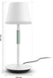 Philips Hue Go - Draagbare tafellamp - Slimme verlichting - Wit/Saliegroen