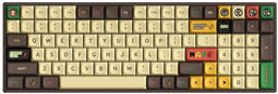 Iqunix F97 Happy Ape - Mechanisch Toetsenbord - Draadloos Bluetooth 5.1 - Qwerty US