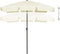 vidaXL - Strandparasol - 200x125 - cm - zwart