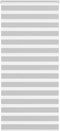 vidaXL - Zebra - rolgordijn - 105x200 - cm - stofbreedte - 100,9 - cm - lichtgrijs