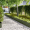 vidaXL - Grondafscheidingen - 20 - stuks - Olijfgroen - 100x0.5x30 - cm - Kunststof