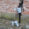 Oud zink gieter 8.75 liter