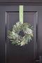 House of Seasons Alva - Kerstkrans - Ø50 cm met dennenappels - Groen