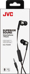 JVC HA-FX51M - In-Ear Stereo Headset - 3.5mm audio jack - Zwart
