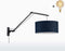 GOOD&MOJO Wandlamp Andes - Bamboe Zwart/Donkergrijs - 95x47x55cm - Binnen Scandinavisch,Bohemian