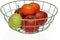 Fruitschaal Versa Groen 28 x 12 x 28 cm Hout Rubberwood Staal Ijzer