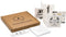 Giftmas Kerstkaarten - Wenskaarten - 52 Stuks - Met Enveloppen en Stickers - Nieuwjaarskaarten - 10x10cm