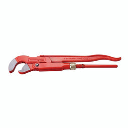 Rothenberger Hoekpijptang 45° 33 mm - Montagetang - S-vormige bek - Chroom-vanadium-staal