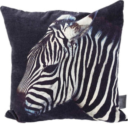 PTMD Animals Sierkussen - 45 x 10 x 45 cm - Fluweel - Naturel