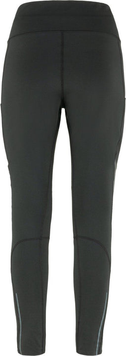 Fjallraven Abisko Värm - Trekking Tights W - Technische trekkinglegging - Kleur Black-Iron Grey