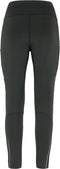 Fjallraven Abisko Värm - Trekking Tights W - Technische trekkinglegging - Kleur Black-Iron Grey