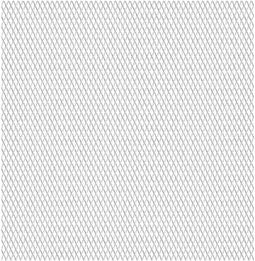 vidaXL - Draadhek - 50x50 - cm - 20x10x2 - mm - roestvrij - staal