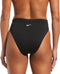 Nike Swim HIGH WAIST - Bikinibroekje - 75% gerecycled materiaal - Zwart - Maat XL