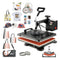 Transfer Press 8 in 1 Warmtepers Machine 38x30cm T-shirt Drukmachine Warmtepers Machine DIY Warmtepe