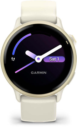 Garmin Vívoactive 6 - Smartwatch - AMOLED-display - Goud (Wit)