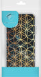 iMoshion Hoesje Geschikt voor Samsung Galaxy A42 Hoesje Siliconen - iMoshion Design hoesje - Goud / Zwart / Black Ring Graphic