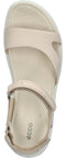 Ecco Cruise II - Dames sandaal - Ultra licht - Beige - Maat 41