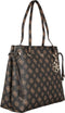 Guess Digital Shopper - Grote tas met merklogo - Bruin