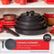 Tefal Ingenio Unlimited - Pannenset 13-delig - Inductie - Zwart (2 stuks)