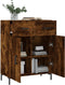 vidaXL - Dressoir - 69,5x34x90 - cm - bewerkt - hout - gerookt - eikenkleurig
