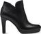 TAMARIS Essentials - Enkellaarsjes - Blokhak 9,5 cm - Zwart (40)