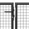 vidaXL - Poort - 350x100 - cm - staal - antraciet