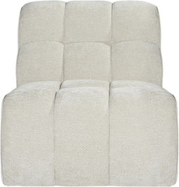 LABEL51 Bank Valentino Element 1,5-Zits Zonder Arm Naturel