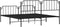 vidaXL - Bedframe - met - hoofd- - en - voeteneinde metaal - zwart - 160x200 - cm