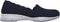 Skechers Seager - Stat Dames Instappers - Air-Cooled Memory Foam - Navy - Maat 38