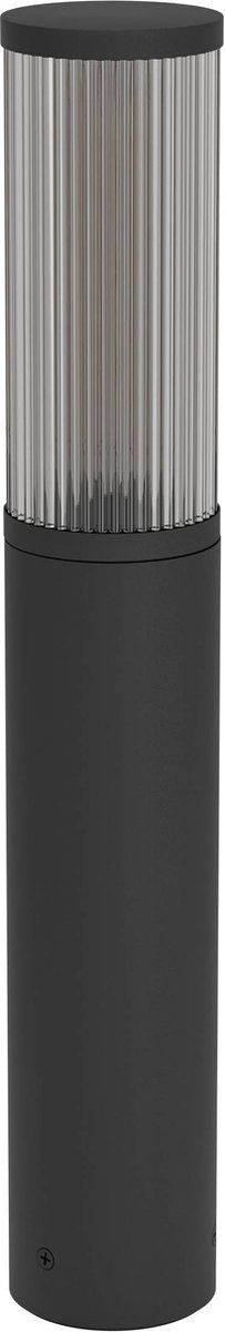 EGLO Salle - Sokkellamp Buiten - IP54 - E27 - 46.5 cm - Zwart