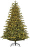 Black Box Trees Kunstkerstboom Felton - 142x142x215 cm - PVC/hardnaald - Groen