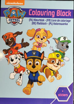Paw Patrol Kleurboek met Stickers Assorti