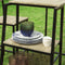 SoBuy OGT16-N - Bartafelset 3-delig - 110 x 100 x 45 cm