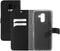 Mobiparts Saffiano Wallet Case - Samsung Galaxy A6 Plus (2018) - Ruimte voor 3 pasjes - Zwart