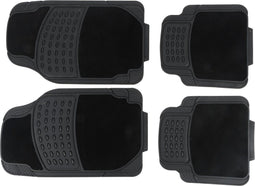 All Ride Automatten Universeel - Set van 4 - 2x 70 x 44 cm en 2x 44,5 x 43 cm - Zwart (4 stuks)