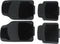 All Ride Automatten Universeel - Set van 4 - 2x 70 x 44 cm en 2x 44,5 x 43 cm - Zwart (4 stuks)