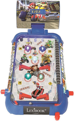 Lexibook JG610NI - Elektronische Flipperkast - Mario Kart ontwerp met lcd-scherm - Meerkleurig