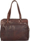Leren Laptoptas / Schoudertas - Kansas - Donkerbruin